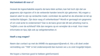 Mail ANWB over mogelijk datalek