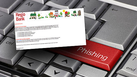 Phishingmail Regiobank: 'Uw digipas vervalt voor gebruik'