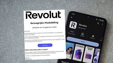 Revolut-mail met belangrijke mededeling: ‘Wij zijn genoodzaakt om je rekening op te heffen’ is phishing