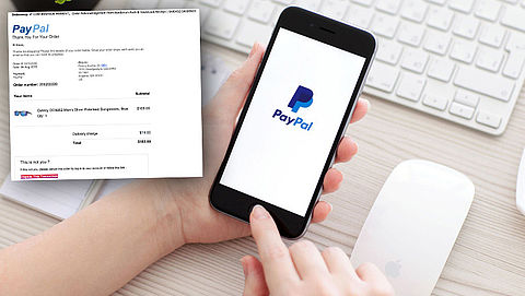 Pas op voor phishingmails 'PayPal' over dure aankoop