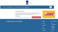 Landingspagina van de valse 'Rijksoverheid'-website