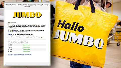 Afzender winactie 'Jumbo' deelt jouw gegevens