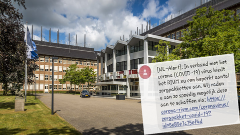 Gevaarlijk 'NL-Alert' namens het RIVM over zorgpakket tegen coronavirus in omloop