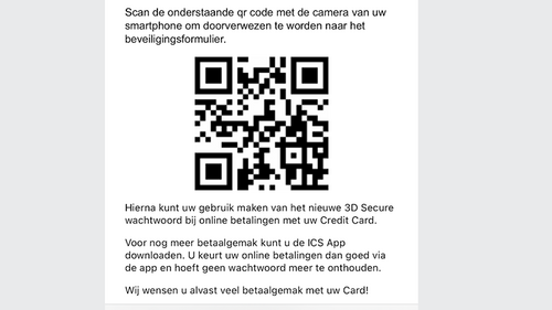 Valse mail ICS