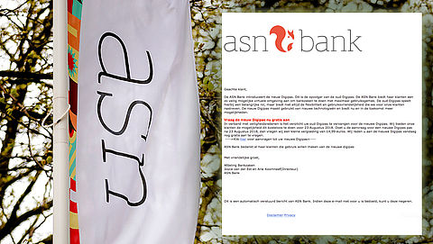 Opgelet! E-mail 'ASN Bank' is phishing