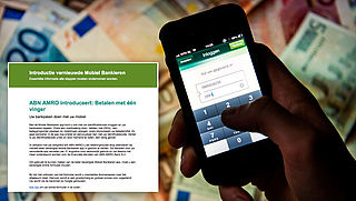 Opnieuw valse e-mails ABN AMRO over betalen met één vinger