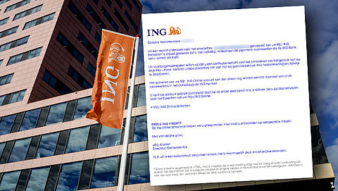 Opnieuw valse mails van 'ING' over voldoen aan Algemene Voorwaarden