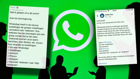 Politie waarschuwt: 'Wijzig je WhatsApp-instellingen zodat oplichters je niet aan groepen kunnen toevoegen'