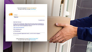 Valse e-mail uit naam PostNL: 'Nieuwe bezorgafspraak'