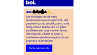 Valse mail Bol