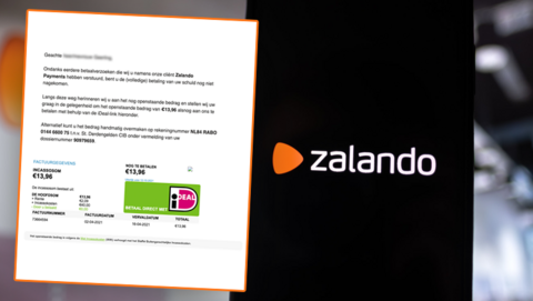 Oplichtingstruc namens Zalando: betalingsherinnering in valse e-mail is een poging tot phishing