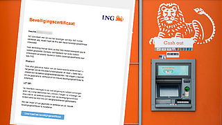 Trap niet in valse e-mail 'ING' over nieuw beveiligingscertificaat