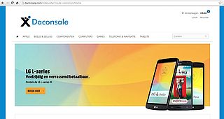 'Pas op voor de webshop www.daconsale.com'