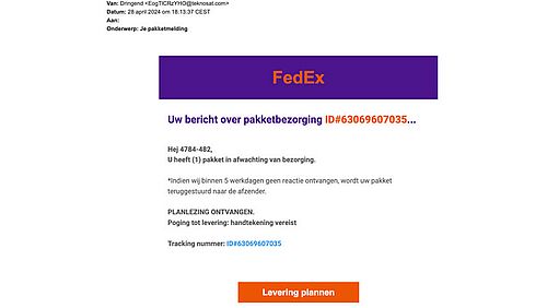 Valse mails FedEx 1/3