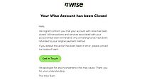 Valse mail Wise 1/2 | Bron: Fraudehelpdesk
