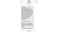 Valse sms namens FedEx 1/2