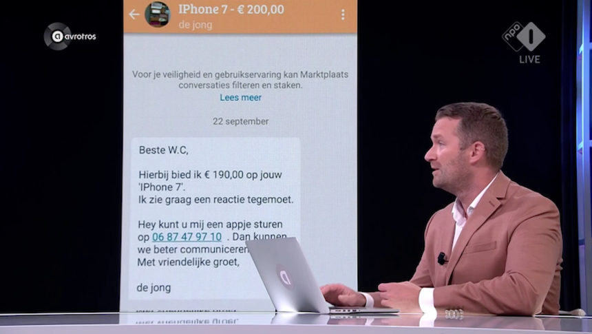 Cyberexpert Stan Hegt over deze truc