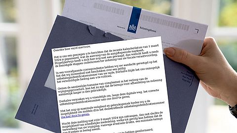 Mail Belastingdienst over ‘uitbetalingsidentificatienummer’ is frauduleus