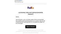 Valse mail namens FedEx 1/2