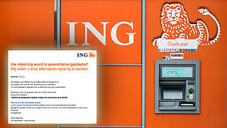 Valse e-mail nep-ING: 'Uw rekening wordt in quarantaine geplaatst!'