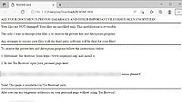 Ransomware 'Magniber'. Bron: BleepingComputer