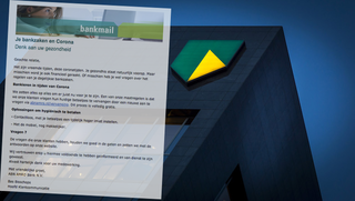 Mail van ABN AMRO met als onderwerp 'Je bankzaken en corona' is vals