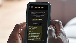 Valse sms namens MijnOverheid over het bijwerken van jouw persoonsgegevens