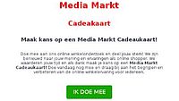 Valse mail MediaMarkt 1/2 Bron: Fraudehelpdesk