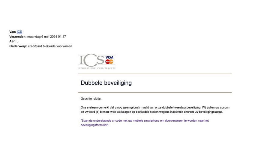 Valse ICS-mail 1/2