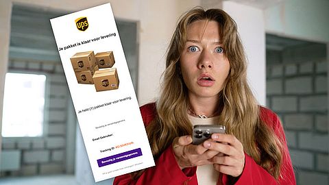 Valse mail namens UPS: 'Je pakket is klaar voor levering'
