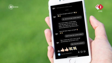 Kinderen worden opgelicht via Instagram en Snapchat
