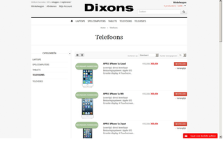 Doe geen aankopen bij dixons-shop.com!
