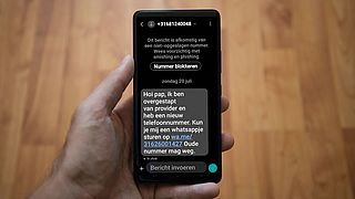 Pas op voor WhatsApp-fraude via valse sms-berichten namens jouw kind
