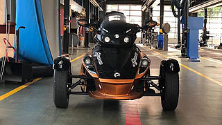 Total loss verklaarde trike komt dit keer niet door de keuring van de RDW