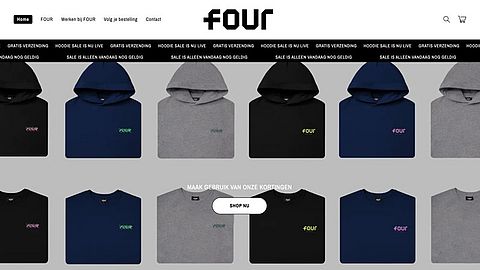 Koop geen kleding van FOUR Amsterdam bij valse webshop ‘fouramterdam.nl’