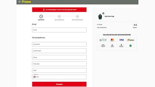 Valse winactie op Facebook namens Praxis 3/5