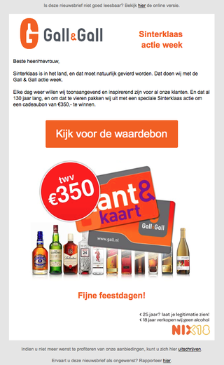 Pas op voor valse winacties voor Sinterklaas