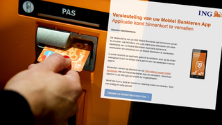 Valse mail 'ING': 'De versleuteling van uw ING Mobiel Bankieren zal binnenkort komen te vervallen'