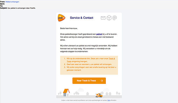 Valse e-mail PostNL: 'Uw pakket is ontvangen' - Opgelicht?! - AVROTROS over oplichting en fraude en bedrog