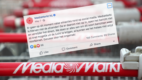 Valse winactie van 'MediaMarkt' in omloop op Facebook