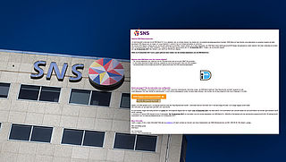 Mail over vernieuwde digipas 'SNS Bank' is phishing