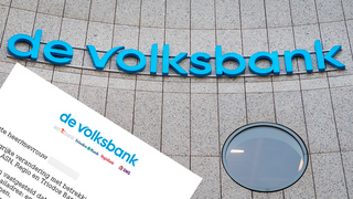 Dreigt er een tijdelijke beperking op je Volksbank rekening? Let op, deze mail is vals
