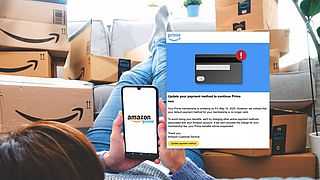 Oplichters mailen uit naam van Amazon Prime dat je je betaalgegevens moet vernieuwen