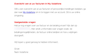 Valse mail Vodafone | Bron: FraudeHelpdesk