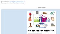 Valse winactie namens Action 1/2