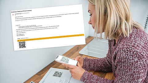 Gevaarlijke QR-code in phishingmail namens ICS over extra beveiliging
