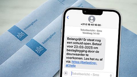 Let op voor deze valse Belastingdienst-berichten over een openstaande schuld