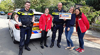 Hilversumse wint straatprijs en belt de politie wegens vermoedens van oplichting