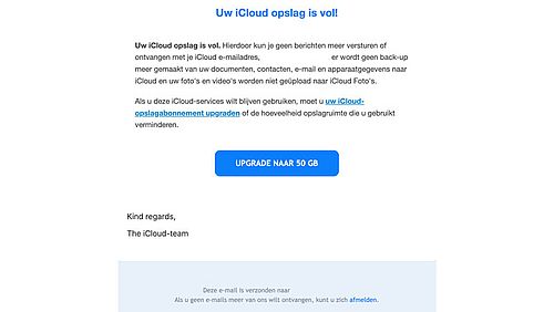 Valse mail iCloud 1/2