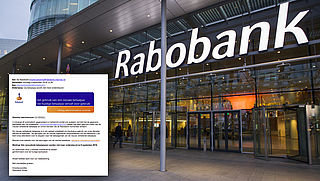 Valse e-mail 'Rabobank' over nieuwe betaalpas